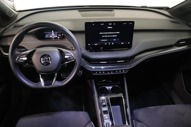 Skoda Enyaq iV 80 Sportline | Camera | SoH 91 % | Adaptieve cruise control | Warmtepomp | Stoelverwarming |