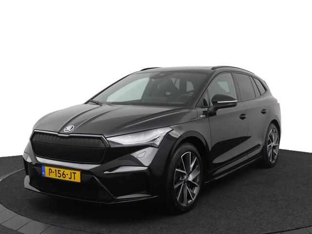 Skoda Enyaq iV 80 KWh Sportline - Trekhaak wegklapbaar - Sportstoelen - Stoelverwarming - Achteruitrijcamera - Panorama dak - Virena Zekerheidspakket ¤895,-