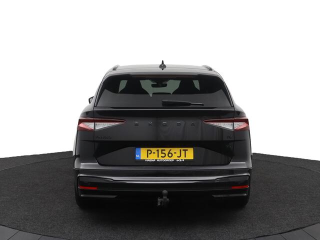 Skoda Enyaq iV 80 KWh Sportline - Trekhaak wegklapbaar - Sportstoelen - Stoelverwarming - Achteruitrijcamera - Panorama dak - Virena Zekerheidspakket ¤895,-