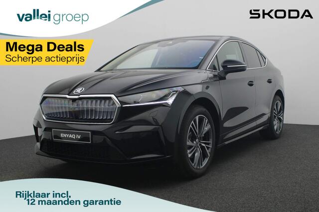 Skoda Enyaq iV Coupé Business Edition Plus 204 pk | Warmtepomp | Panoramadak | Leder | Camera | Matrix LED | Keyless | Canton | 20 inch