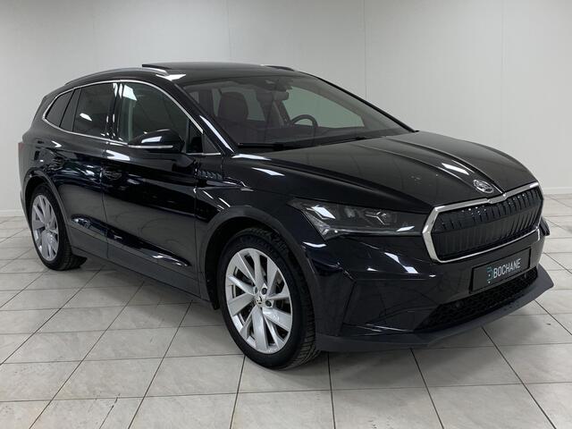 Skoda Enyaq iV 80 PANORAMADAK | UITKLAPBARE TREKHAAK | RONDOM ZICHT CAMERA | LEDEREN BEKLEDING