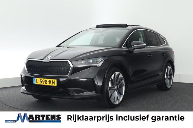 Skoda Enyaq iV 80 204pk Comfort Warmtepomp Leder Panoramadak Keyless Matrix-LED Stoelverwarming