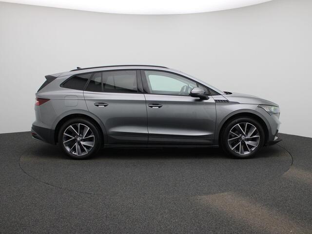 Skoda Enyaq iV 60 | Climate Control / ECC | Licht metalen velgen 20inch | Cruise control Standaard | Connectiviteit af fabriek | Navigatie | Half lederen bekleding | LED koplampen | Park Distance Control voor en achter | Achteruitrijcamera | Dakrailing |