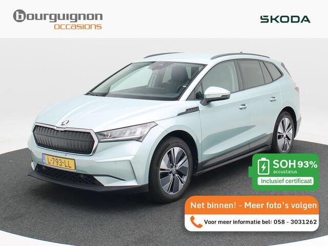 Skoda Enyaq iV 60 180 Pk | Camera | Climatronic | Navigatie | CarPlay | 19 Inch | 108.763 Km !!