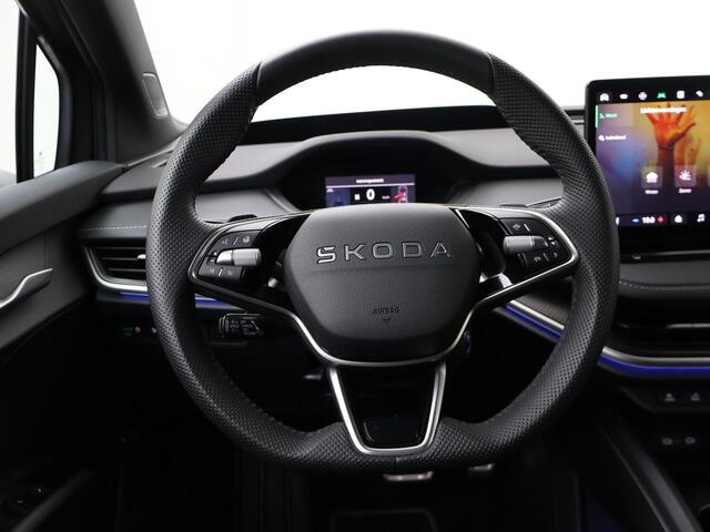 Skoda Enyaq iV 60 Sportline 204 PK | 21" lichtmetalen velgen | Trekhaak | Head-Up Display | Light band | Canton Sound | 360 graden camera |