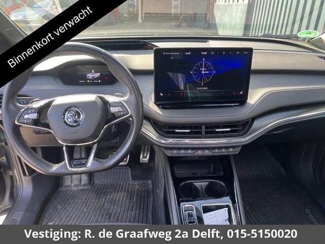 Skoda Enyaq iV 80 Sportline SOH 91% | Schuif-/Kanteldak | Navigatie | Camera |