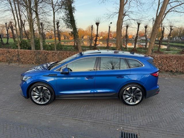 Skoda Enyaq iV 80 First Edition 77KWH SOH 94%/Trekhaak/Pano/Leer/Acruise/Led/Headup/Fabrieksgarantie