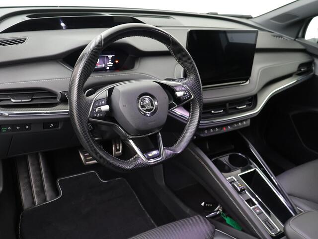 Skoda Enyaq iV Coupé 80 RS | 300 PK | Soh 89% | Trekhaak wegklapbaar | Panoramadak | Canton Sound | 21" LM velgen | Matrix LED koplampen |