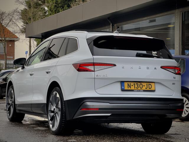 Skoda Enyaq iV 80 FIRST EDITION HIGH PANODAK VOL-LEDER NAVI CAMERA360 APPLE-CARPLAY LED 22 INCH-LMV PDC