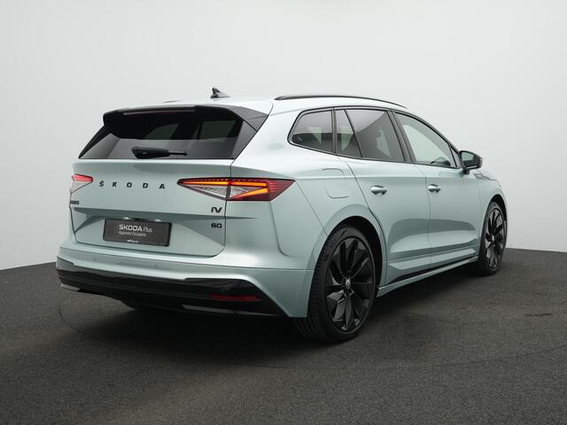 Skoda Enyaq iV 60 179 pk Sportline | Trekhaak | Matrix LED | Achteruitrijcamera | Adaptive Cruise | Navigatie | Keyless Entry | Side Assist