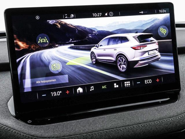 Skoda Enyaq iV 50 150pk Selection · Camera · Apple/Android Car Play · Navigatie · P-Sensoren · Cruise Control · Sfeerverlichting · 19'' Inch ·