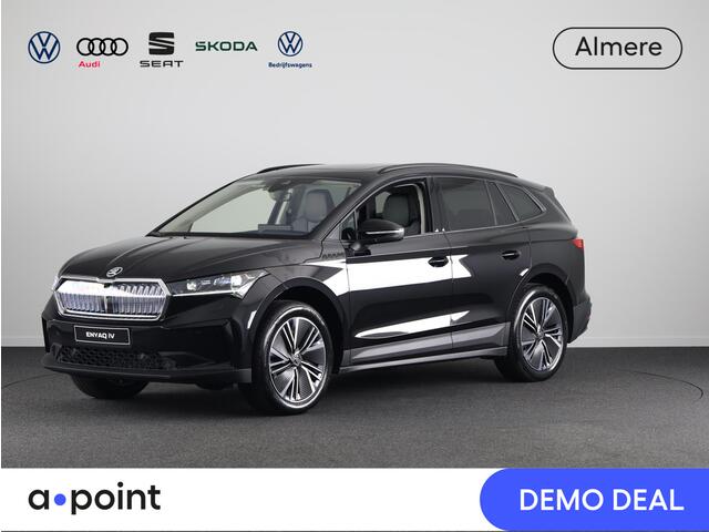 Skoda Enyaq iV 60 Business Edition 180pk Panoramadak | Crystal Face | Head up | Canton Audio | 20 inch | Elek. stoel | Blind Spot