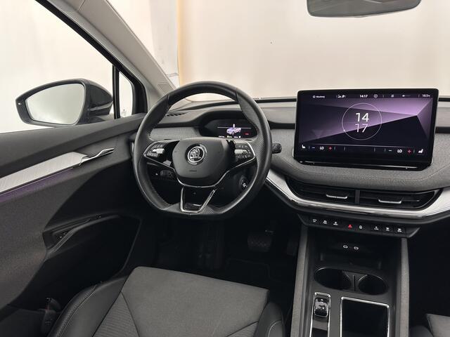 Skoda Enyaq iV 60 [ 3-Fase ] {SOH-87%} (INCL-BTW) *LEATHER-FABRIC | FULL-LED | ADAPTIVE-CRUISE | BLINDSPOT | DIGI-COCKPIT | CAMERA | KEYLESS | NAVI-FULLMAP | AMBIENT-LIGHT | ECC | HEATED-COMFORTSEATS | DAB+ | PDC | 20''ALU*