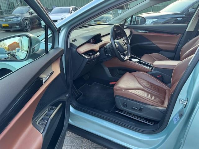 Skoda Enyaq iV 80 First Edition 77kWh SOH 90%/Trekhaak/Acarplay/Navi/Full LED/Leer/Fabrieksgarantie