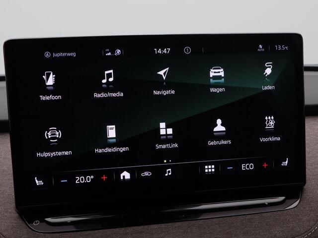 Skoda Enyaq iV 60 First Edition 180 Pk | Stoel/Stuur Verwarming | Camera | Adaptive Cruise | Matrix LED | CarPlay | Climatronic | Navigatie | 20 Inch | 95.608 Km !!