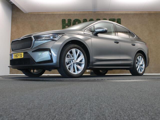 Skoda Enyaq iV Coupé 60 Business Edition Plus - ORIGINEEL NEDERLANDSE AUTO - AFKOMSTIG VAN 1E EIGENAAR - NAVIGATIE - PANORAMADAK - PARKEERSENSOREN VOOR/ ACHTER - CAMERA - ELEKTRISCHE STOELVERSTELLING BESTUURDERSSTOEL - ELEKTRISCHE ACHTERKLEP - LEDEREN BEKLEDING