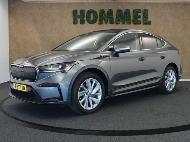Skoda Enyaq iV Coupé 60 Business Edition Plus - ORIGINEEL NEDERLANDSE AUTO - AFKOMSTIG VAN 1E EIGENAAR - NAVIGATIE - PANORAMADAK - PARKEERSENSOREN VOOR/ ACHTER - CAMERA - ELEKTRISCHE STOELVERSTELLING BESTUURDERSSTOEL - ELEKTRISCHE ACHTERKLEP - LEDEREN BEKLEDING