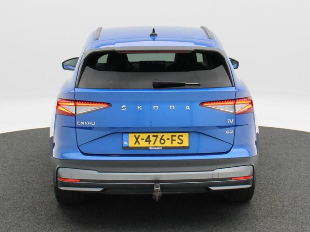 Skoda Enyaq iV 60 Business Edition Plus 180 Pk | Trekhaak | Stoel/Stuur verwarming | Camera | Adaptive Cruise | Matrix LED | CarPlay | 19 Inch | 74.750 Km !!