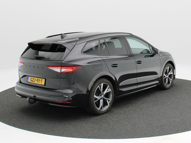 Skoda Enyaq iV 85 Sportline 286 Pk | Stoel/Stuur Verwarming | Trekhaak | Camera | Adaptive Cruise | CarPlay | Navigatie | Matrix Led | 20 Inch | 37.475 Km !!