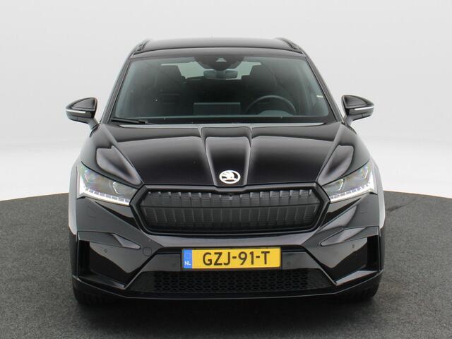 Skoda Enyaq iV 85 Sportline 286 Pk | Stoel/Stuur Verwarming | Trekhaak | Camera | Adaptive Cruise | CarPlay | Navigatie | Matrix Led | 20 Inch | 37.475 Km !!