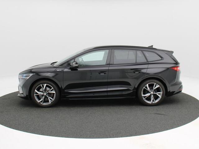 Skoda Enyaq iV 85 Sportline 286 Pk | Stoel/Stuur Verwarming | Trekhaak | Camera | Adaptive Cruise | CarPlay | Navigatie | Matrix Led | 20 Inch | 37.475 Km !!