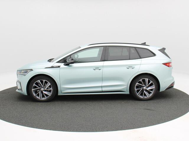 Skoda Enyaq iV 60 Sportline 180 Pk | Stuur/Stoel Verwarming | Adaptive Cruise | Matrix LED | Climatronic | CarPlay | Camera | 20 Inch | 59.476 Km !!