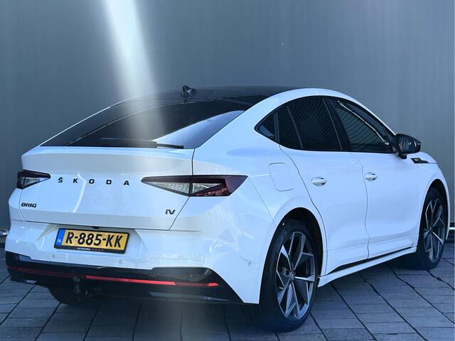 Skoda Enyaq iV Coupé BWJ 2022 | 80 RS | PANO | LEER | TREKHAAK | 21'' LMV | NAVI | CARPLAY | CAMERA A |