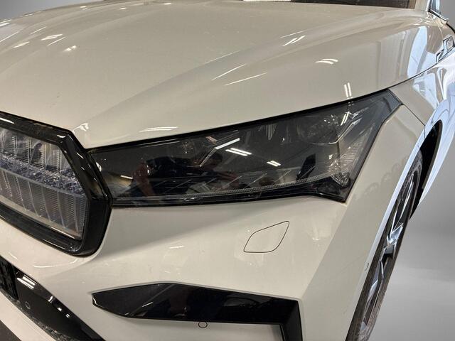 Skoda Enyaq iV Coupé 80 Sportline 204pk · SOH 96,2% · Panoramadak · Cristal Face · 360 Camera · Elek. Bestuurdersstoel · Stoelverwarming voor+ achter · 20'' Inch ·