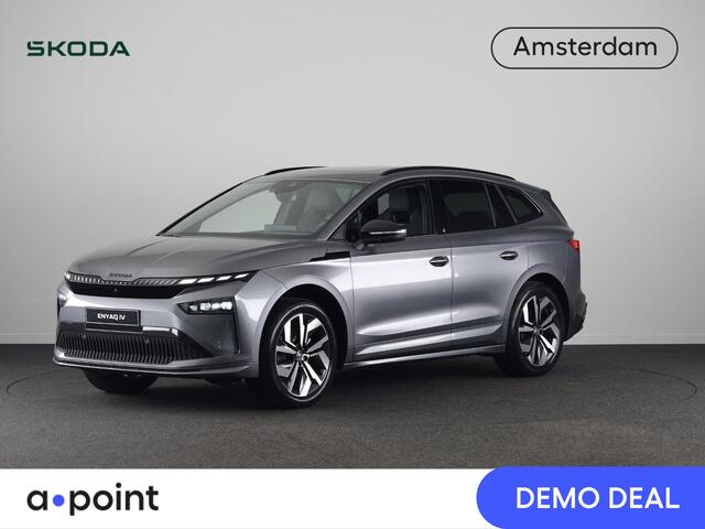 Skoda Enyaq iV 60 Sportline 204pk | Panoramadak | Light Band | Head up | Canton Sound | Elek. stoel | Adaptive Cruise | Blind spot
