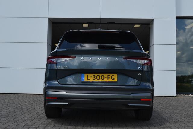 Skoda Enyaq iV Leer | Warmtepomp | Carplay | Matrix Ledkoplampen | Keyless | Sport pakket 60