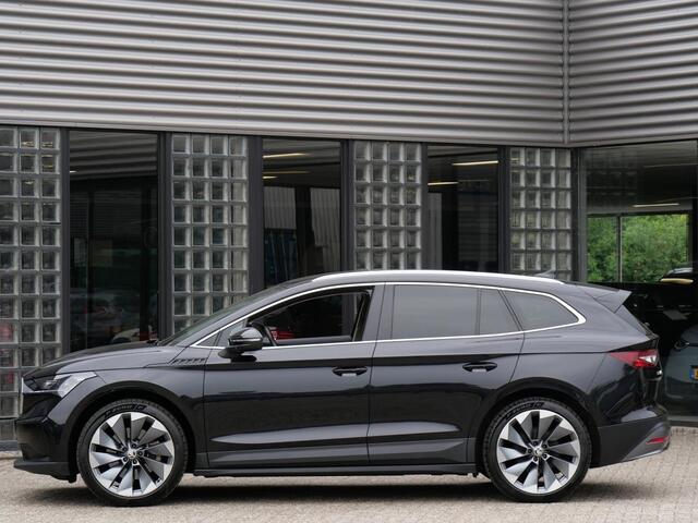 Skoda Enyaq iV 80/ LEER/ ASSISTENTIE PACK/ COMFORT PACK/ CLIMATE PACK/ MATRIX LED/ 21INCH VELGEN/ SOH 94%