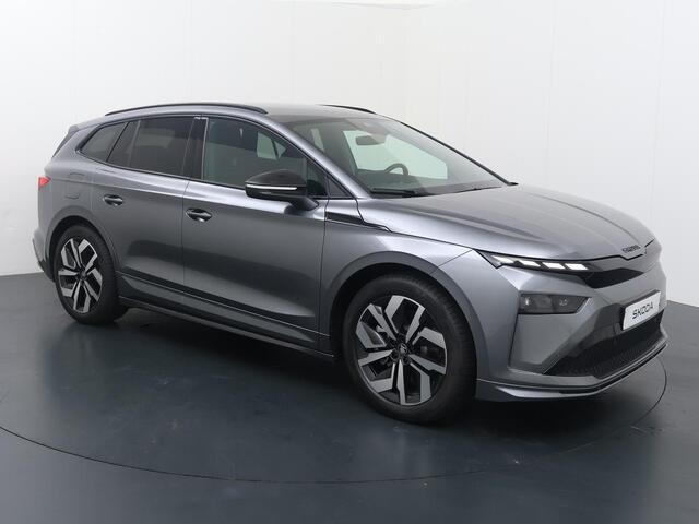 Skoda Enyaq iV 85 Sportline 286 PK | Trekhaak | 20" Lichtmetalen velgen | Elektrische achterklep | Achteruitrijcamera | Dodehoek sensor |