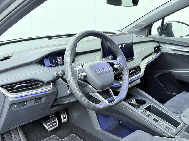 Skoda Enyaq iV 85 Sportline 286 PK | Trekhaak | 20" Lichtmetalen velgen | Elektrische achterklep | Achteruitrijcamera | Dodehoek sensor |