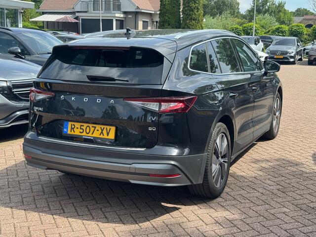 Skoda Enyaq iV 80 Limited Edition / SOH 93,3% / Camera / Warmtepomp / CarPlay / Keyless / 19'' / Dodehoek / Stoel+Stuurverwarming / DAB / ACC