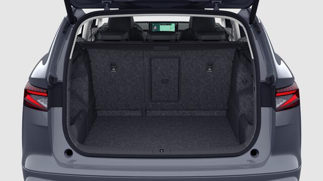 Skoda Enyaq iV Business Edition 85 | Achterbumper en dorpels in carosseriekleur | Elektrisch wegklapbare trekhaak | 19" inch velgen Regulus | ¤3000,- inruilpremie |