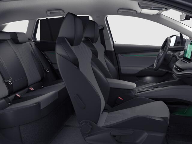 Skoda Enyaq iV Business Edition 85 | Achterbumper en dorpels in carosseriekleur | Elektrisch wegklapbare trekhaak | 19" inch velgen Regulus | ¤3000,- inruilpremie |