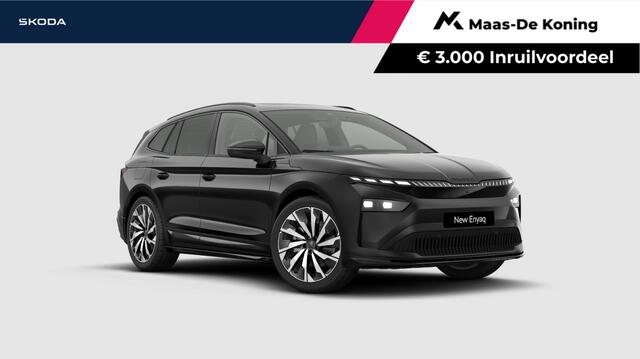 Skoda Enyaq iV Sportline Tour Edition 85 | 21" inch velgen Supernova | Elektrisch wegklapbare trekhaak | panoramisch schuif/kanteldak | ¤3000,- inruilpremie |