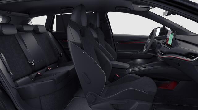 Skoda Enyaq iV Sportline Tour Edition 85 | 21" inch velgen Supernova | Elektrisch wegklapbare trekhaak | panoramisch schuif/kanteldak | ¤3000,- inruilpremie |
