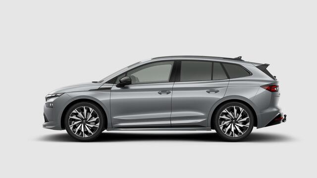 Skoda Enyaq iV Sportline Tour Edition 85 | Business Upgrade - Advanced | Elektrisch wegklapbare trekhaak | 21" inch velgen Supernova | Panoramisch schuif/kanteldak