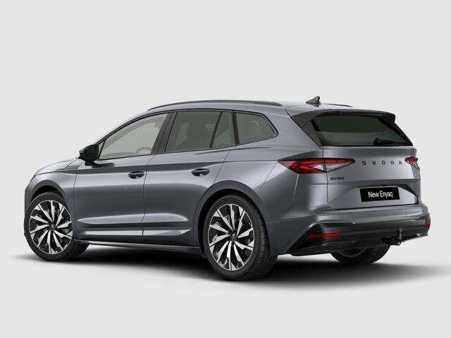 Skoda Enyaq iV Sportline Tour Edition 85 | 21" inch velgen Supernova | Panoramisch schuif/kanteldak | Elektrisch wegklapbare trekhaak | Business Upgrade - Advanced | ¤3000,- inruilpremie |