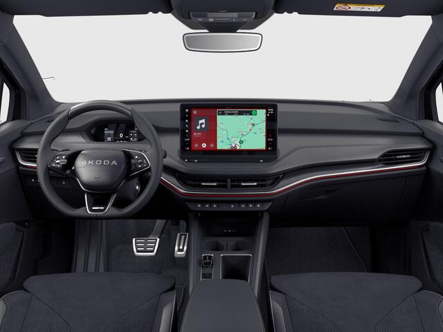 Skoda Enyaq iV Sportline Tour Edition 85 | 21" inch velgen Supernova | Panoramisch schuif/kanteldak | Elektrisch wegklapbare trekhaak | Business Upgrade - Advanced | ¤3000,- inruilpremie |