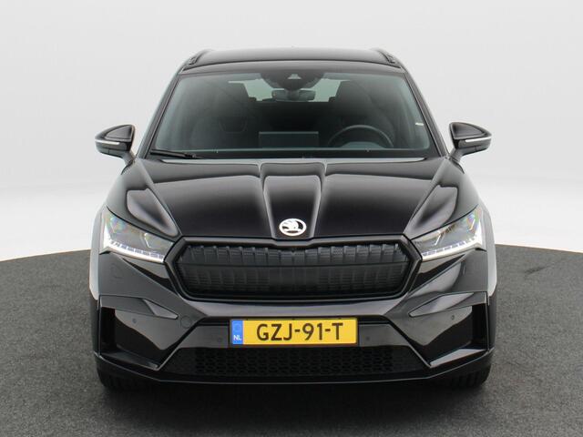 Skoda Enyaq iV 85 Sportline 286 Pk | Stoel/Stuur Verwarming | Trekhaak | Camera | Adaptive Cruise | CarPlay | Navigatie | Matrix Led | 20 Inch | 37.475 Km !!