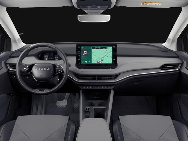 Skoda Enyaq iV 85 Business Edition 286 PK | Trekhaak | 21" lichtmetalen velgen | Olibo Green | Panorama dak |