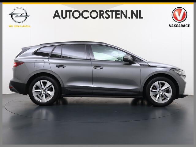 Skoda Enyaq iV 60 SOH 91% Warmtepomp Adap.Cruise Stuur+Stoelverwarming Camera 3-Zone Ecc Navi Apple Carplay Android Auto Keyless Advanced Pdc Lane Assist Dodehoek Assist Lmv 19" Bluetooth DAB Virtual Cockpit Verkeersbord Detectie 1e Eigenaar Origineel Nederlandse Auto D