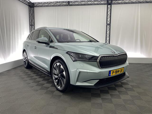 Skoda Enyaq iV 80 First Edition | Apple carplay | Navi | Trekhaak | Leer | LED | El. stoel links | El. achterklep | 21 inch