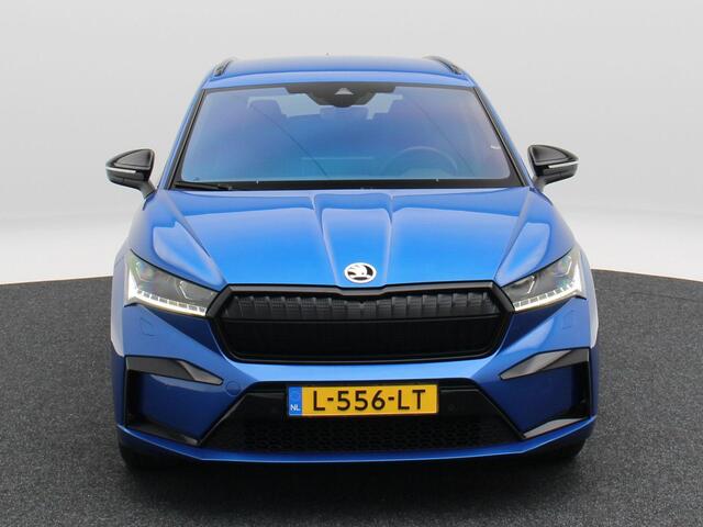 Skoda Enyaq iV 60 180 Pk Sportline | Stoel/Stuurverwarming | Camera | Adaptive Cruise | Half Leer | Trekhaak | CarPlay | 20 Inch