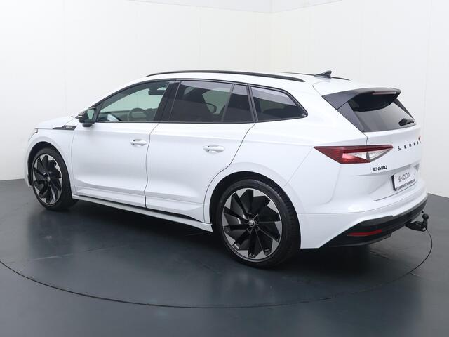 Skoda Enyaq iV 80 Sportline | 204 PK | SoH 86% | Trekhaak wegklapbaar | Warmtepomp | Adaptive Cruise Control | 360 graden camera | Navigatiesysteem | Matrix LED |