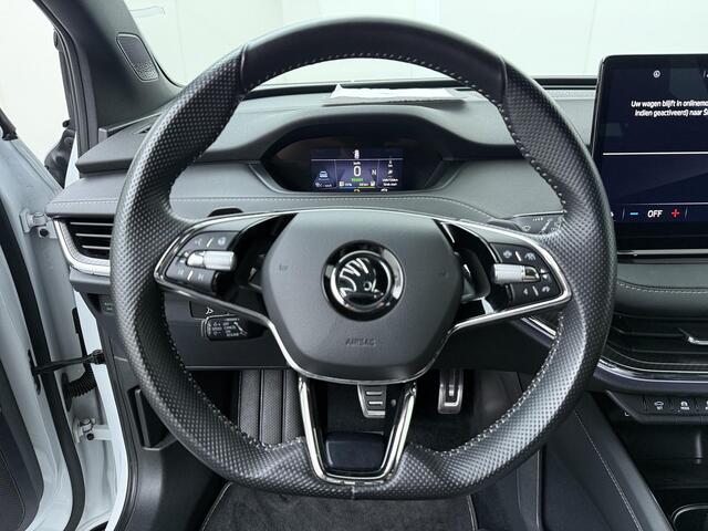Skoda Enyaq iV 80 Sportline | 204 PK | SoH 86% | Trekhaak wegklapbaar | Warmtepomp | Adaptive Cruise Control | 360 graden camera | Navigatiesysteem | Matrix LED |