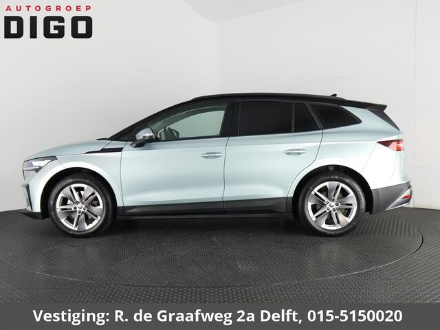 Skoda Enyaq iV 60 Two-Tone 400 km actieradius! | Navigatie | Parkeersensoren | Privacy Glass |
