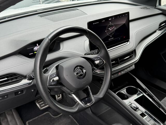 Skoda Enyaq iV BWJ 2022 | 60 Sportline SOH 91,72% | SPORTSTOELEN | LEER/ALCANTARA | CARPLAY | CAMERA A | CLIMA |